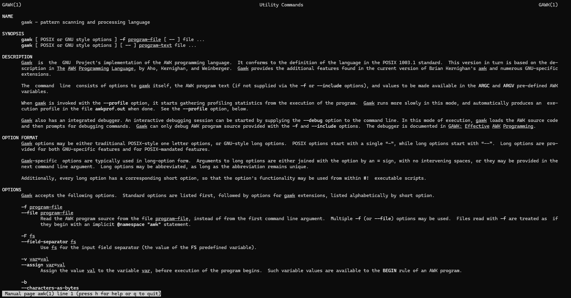 Mastering AWK: A Detailed Guide to Text Processing in Unix