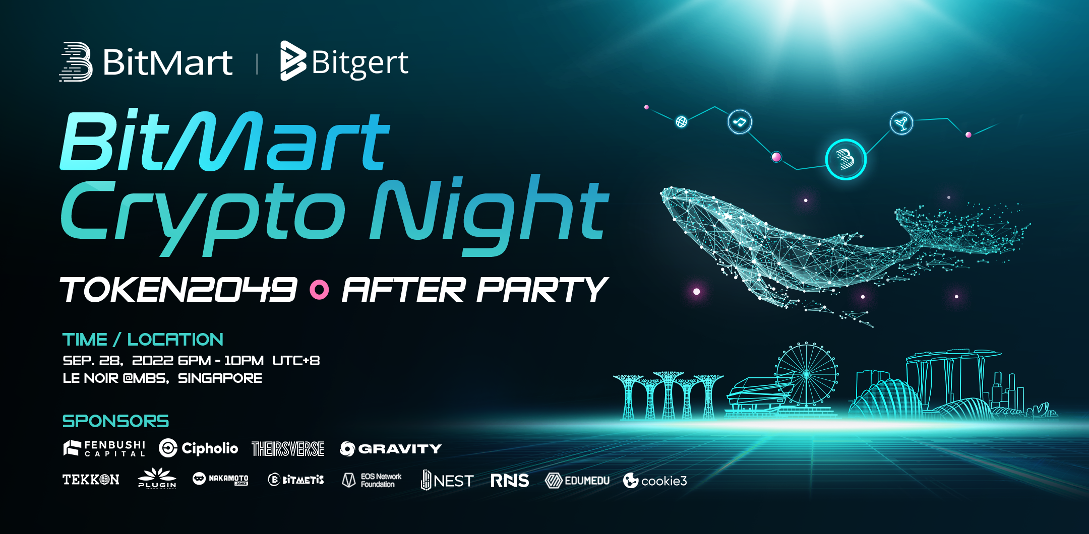 Party All Night with Crypto, See You at BitMart Crypto Night in Singapore |  by BitMart Research | Medium