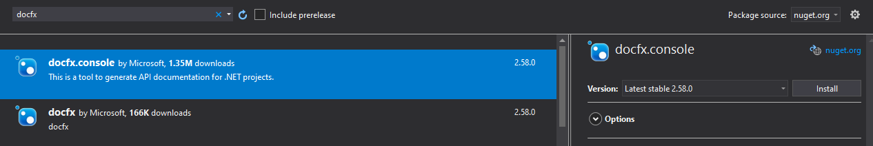 Integrate DocFX into a C# .NET library and deploy to GitHub Pages
