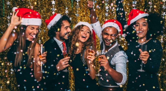 group christmas dress up ideas Festive Elegance to Ugly Sweater Delight: Unveiling Stylish Christmas Party Outfit  Ideas” | by Travel.Earth