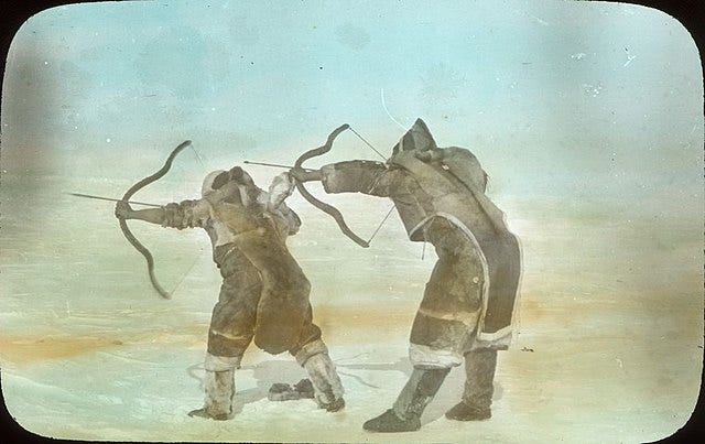 Do Eskimos Hunt With Bow And Arrow