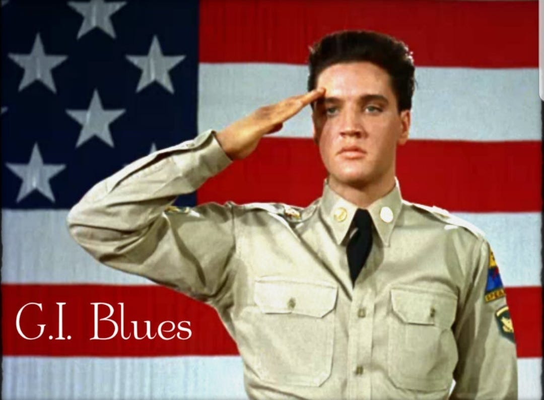 G.I. Blues. Elvis discovers amphetamines and… | by Kathy Copeland Padden |  Rock n' Heavy