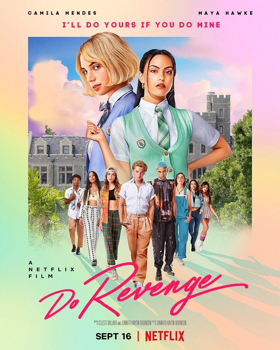 Do Revenge — Film Review. Netflix's new movie the internet can't… | by Lynsey Englebrecht | your cinema gal