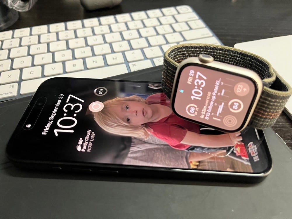 One Week Impressions with the iPhone 15 Pro and the Apple Watch