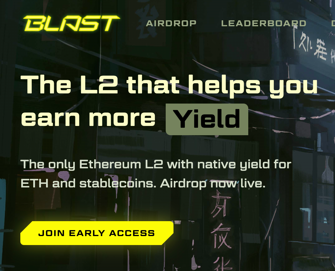 Weird AF New Ethereum Layer Two BLAST | by 0xAnn | Crypto 24/7 | Medium