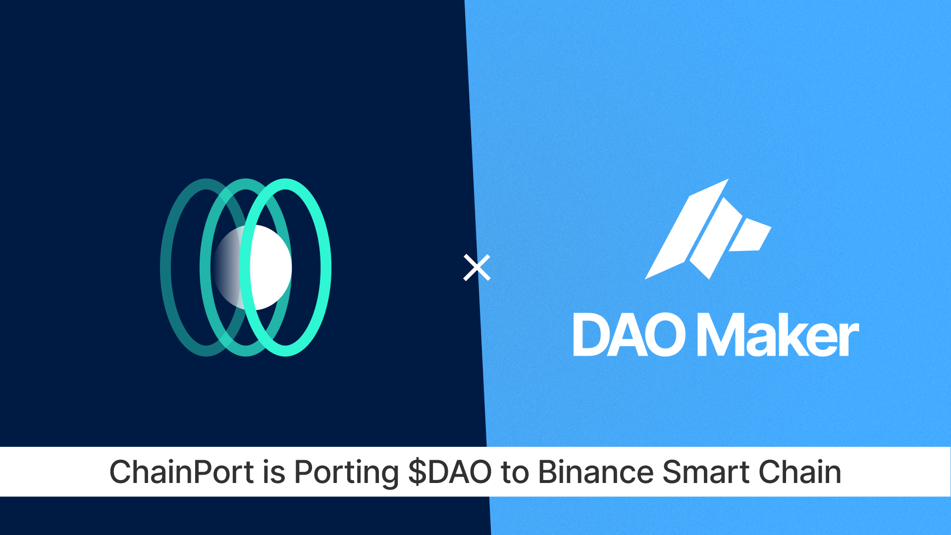 DAO Maker is Using ChainPort to Access Binance Smart Chain | by Maximiliano  Stochyk Duarte | ChainPort | Medium