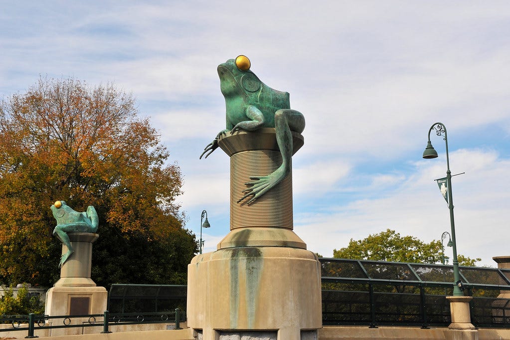 The Windham Frog Fight of 1754. Have you ever been to a weird