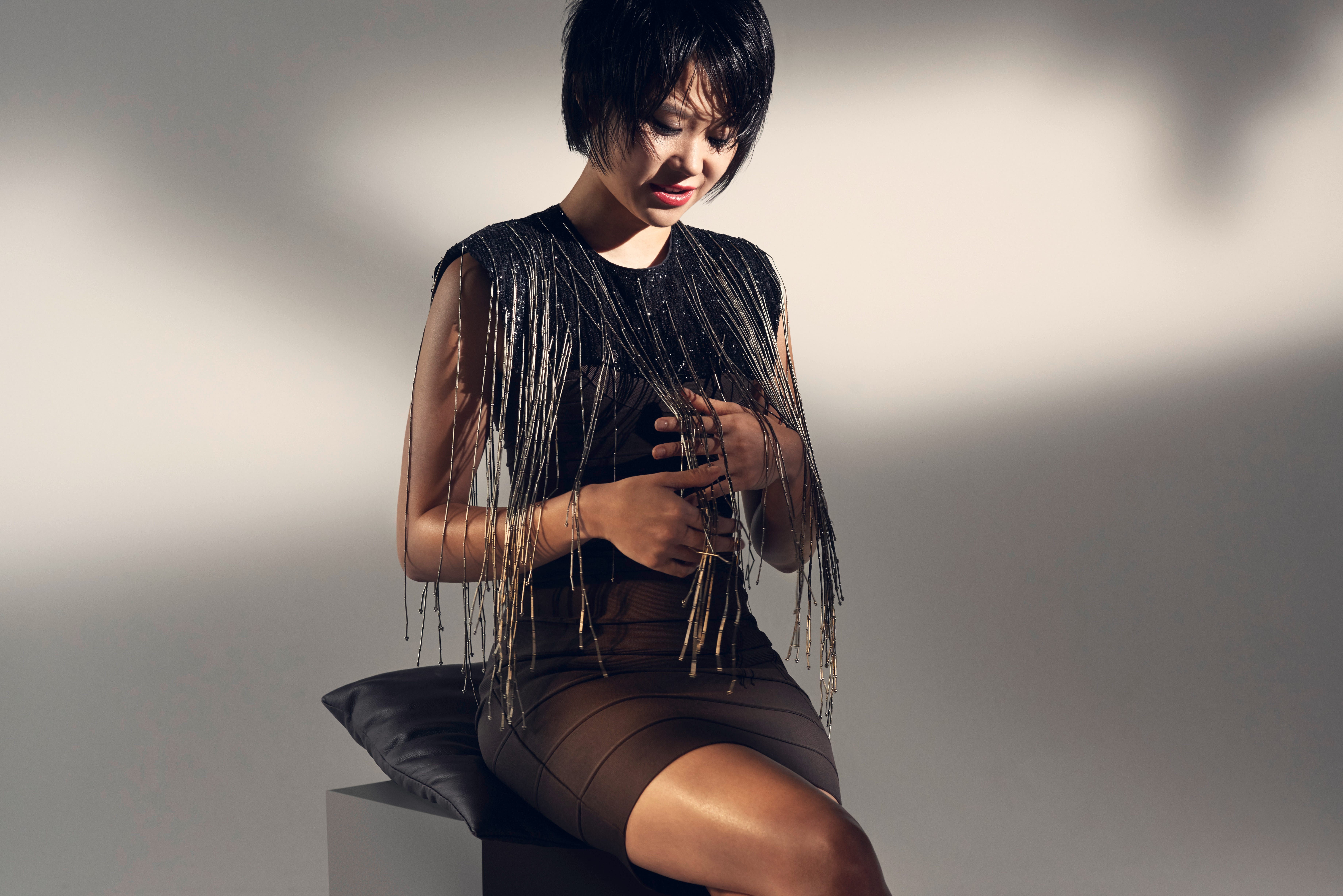 dress short yuja wang The Rise and Rise of Piano Superstar Yuja Wang |@ELLEmagazine. Dress by  @victoriabeckham. https://t.co/y0uwbqgUVb