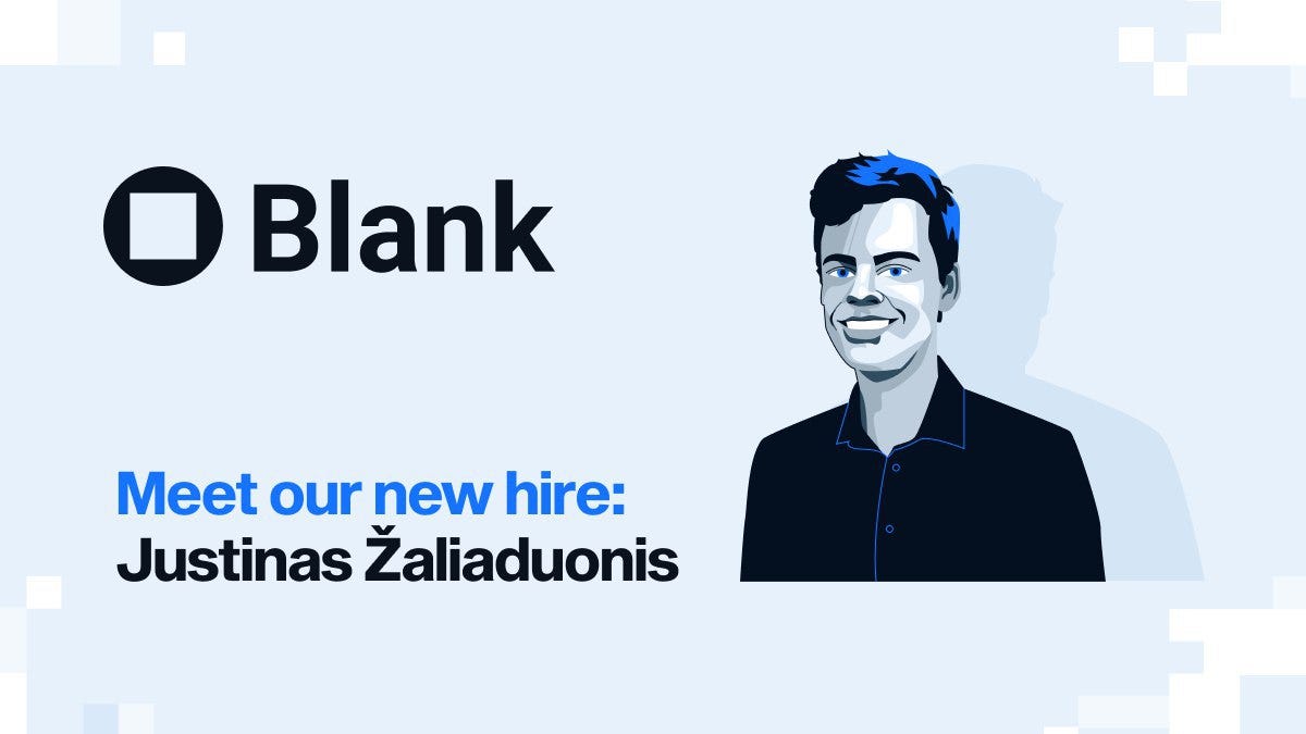 Meet our new hire — Justinas Žaliaduonis, Smart Contract Engineer | by  BlockWallet | Medium
