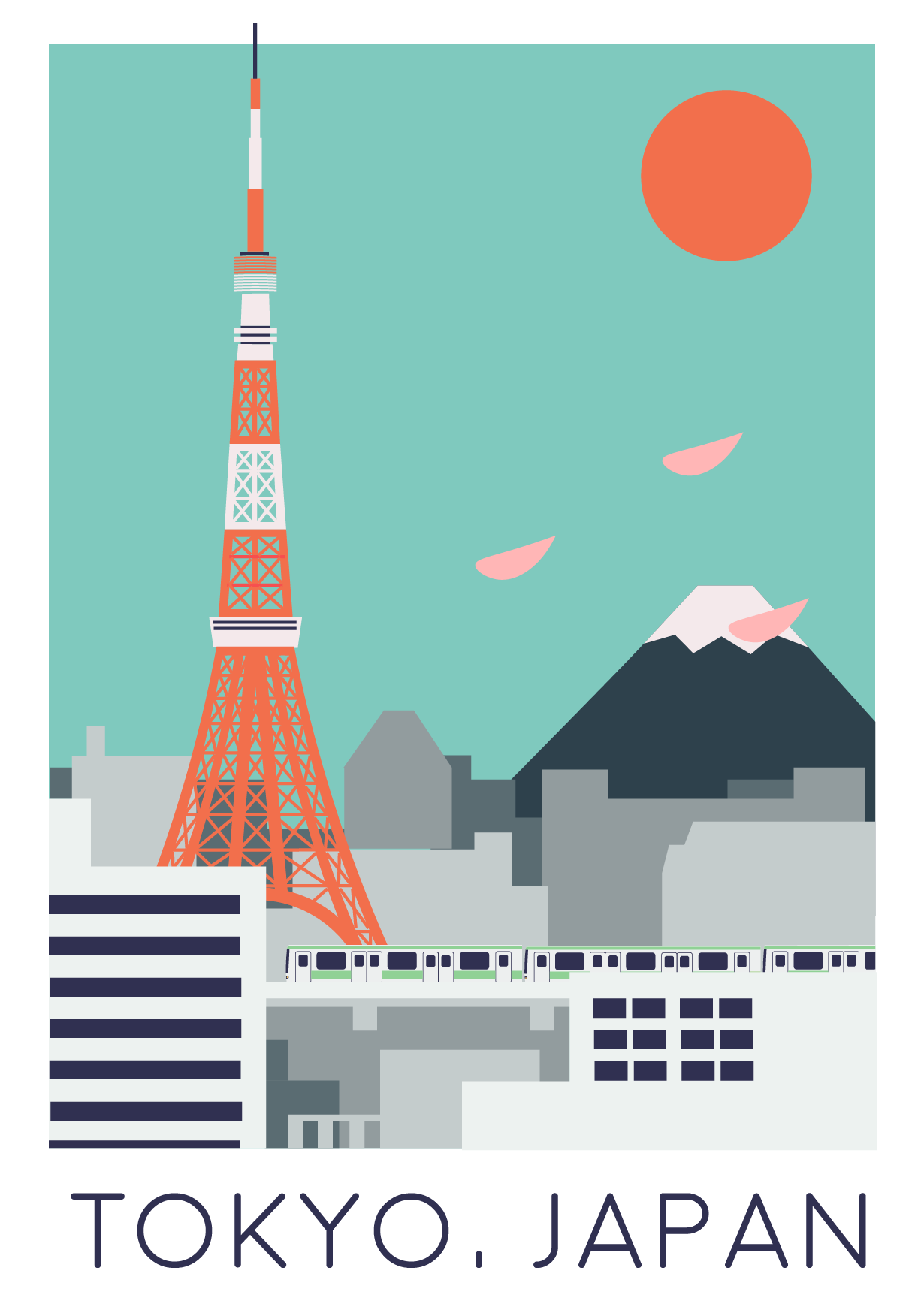ミュージック POSTCARD GRAPHICS Pink NSX Art Print