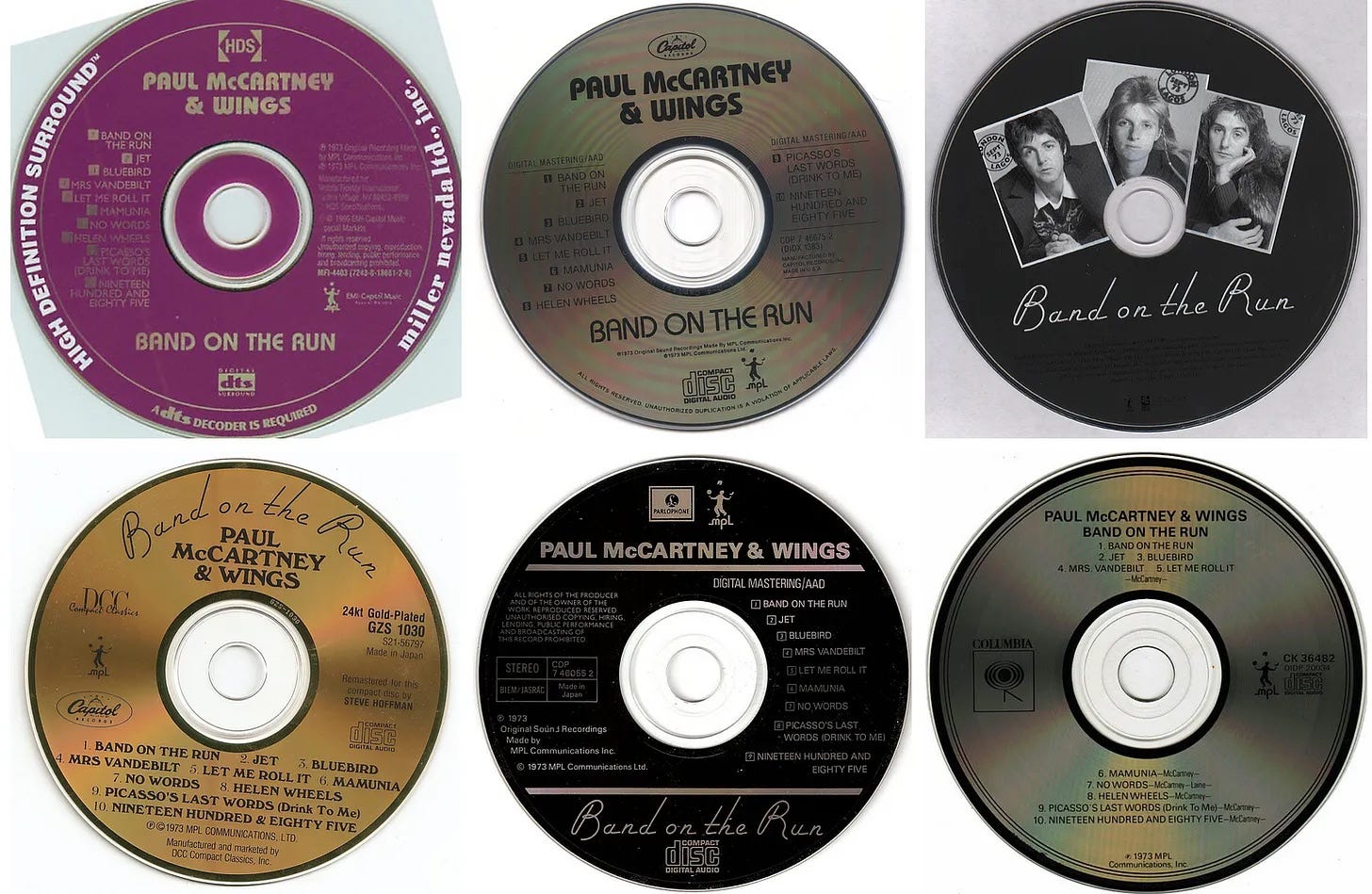 Band on the Run: Paul McCartney Digital Sound Quality Guide