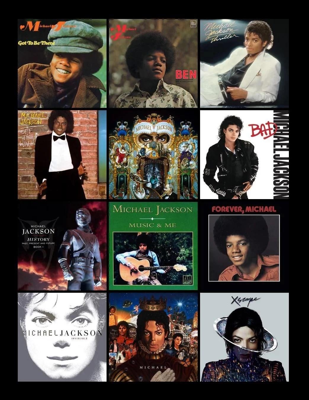 all of michael jackson's klows Medium Lyme Support