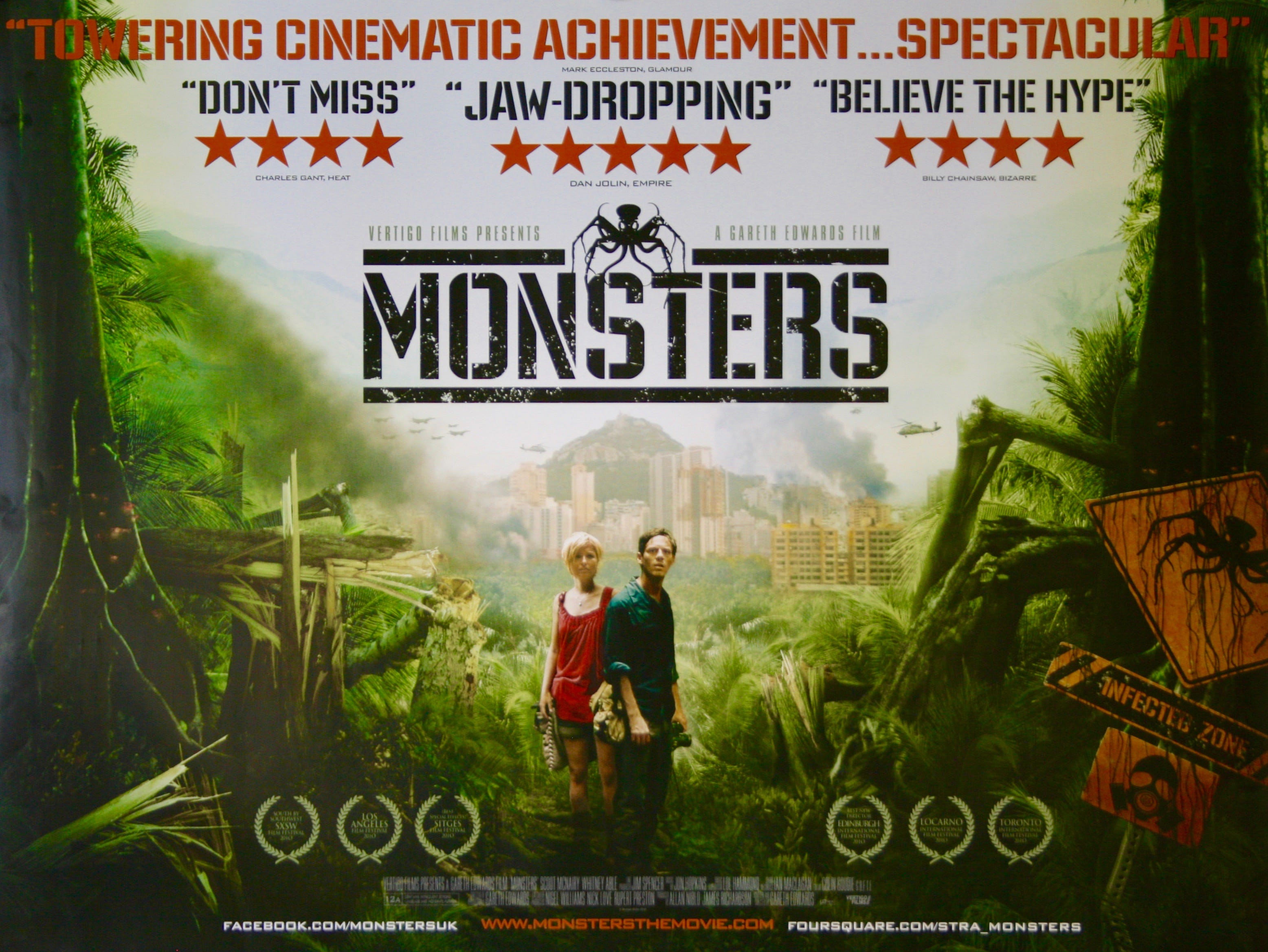 Monsters (2010). Gareth Edwards incredible cinematic | by Stephen  Blackford | Medium
