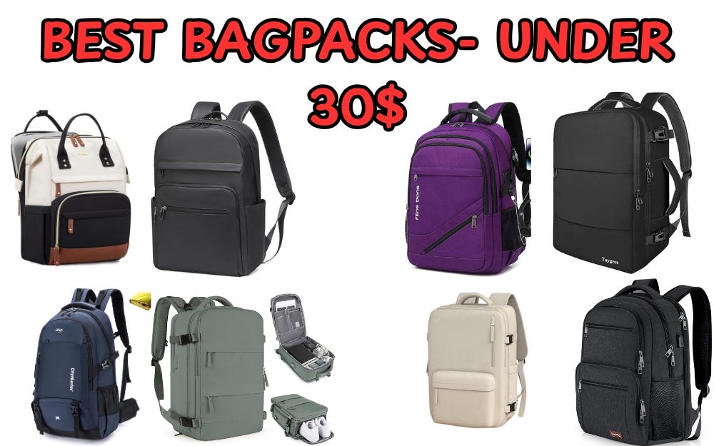 best backpack under 30 for laptop Best Backpacks Under $30. My Top Picks for You | by Ashisholtikar