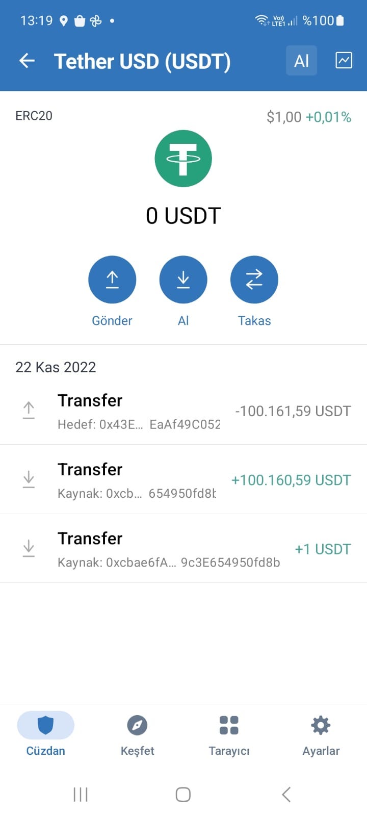 This is how I was scammed for 100,000 USDT using Trust Wallet | by SciMatic  Hybrid Blockchain | Medium