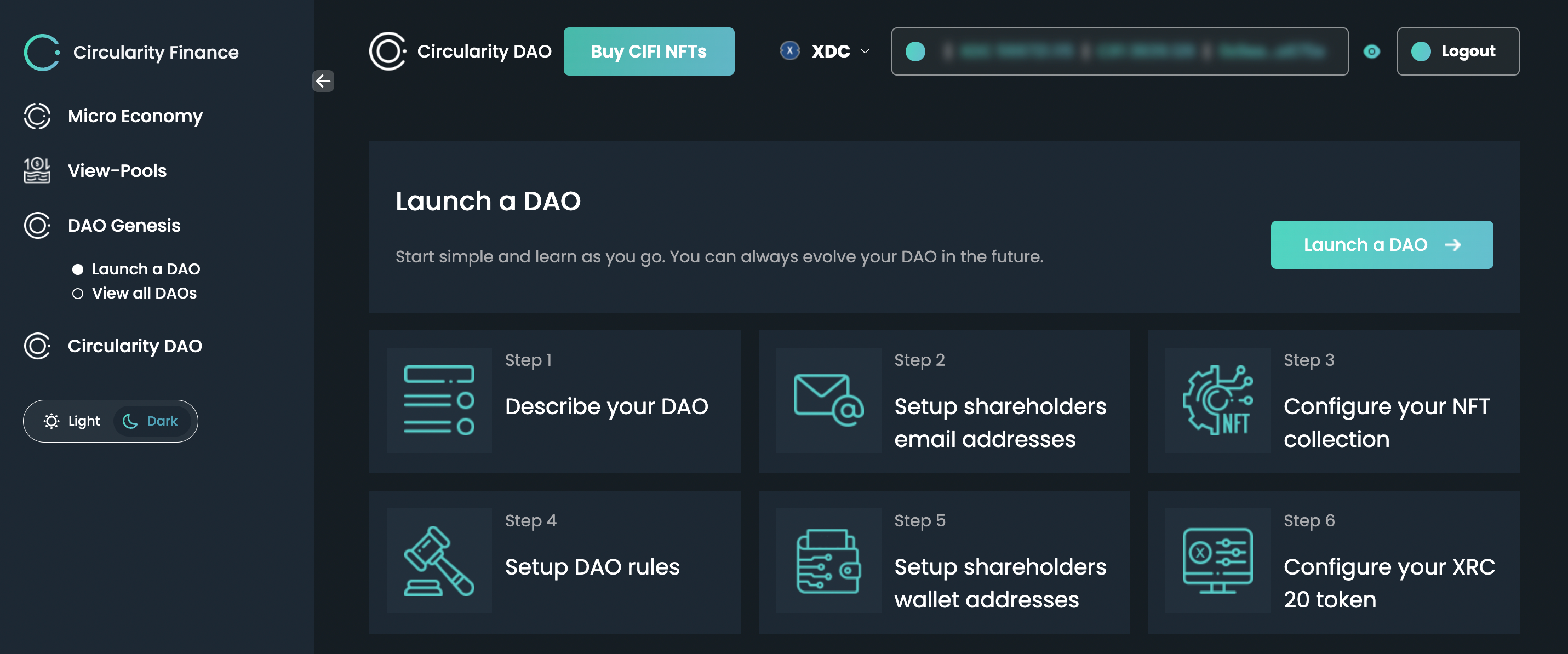 The Ultimate Guide to Deploying a DAO on the Circularity Finance Platform |  by Circularity Finance | Medium