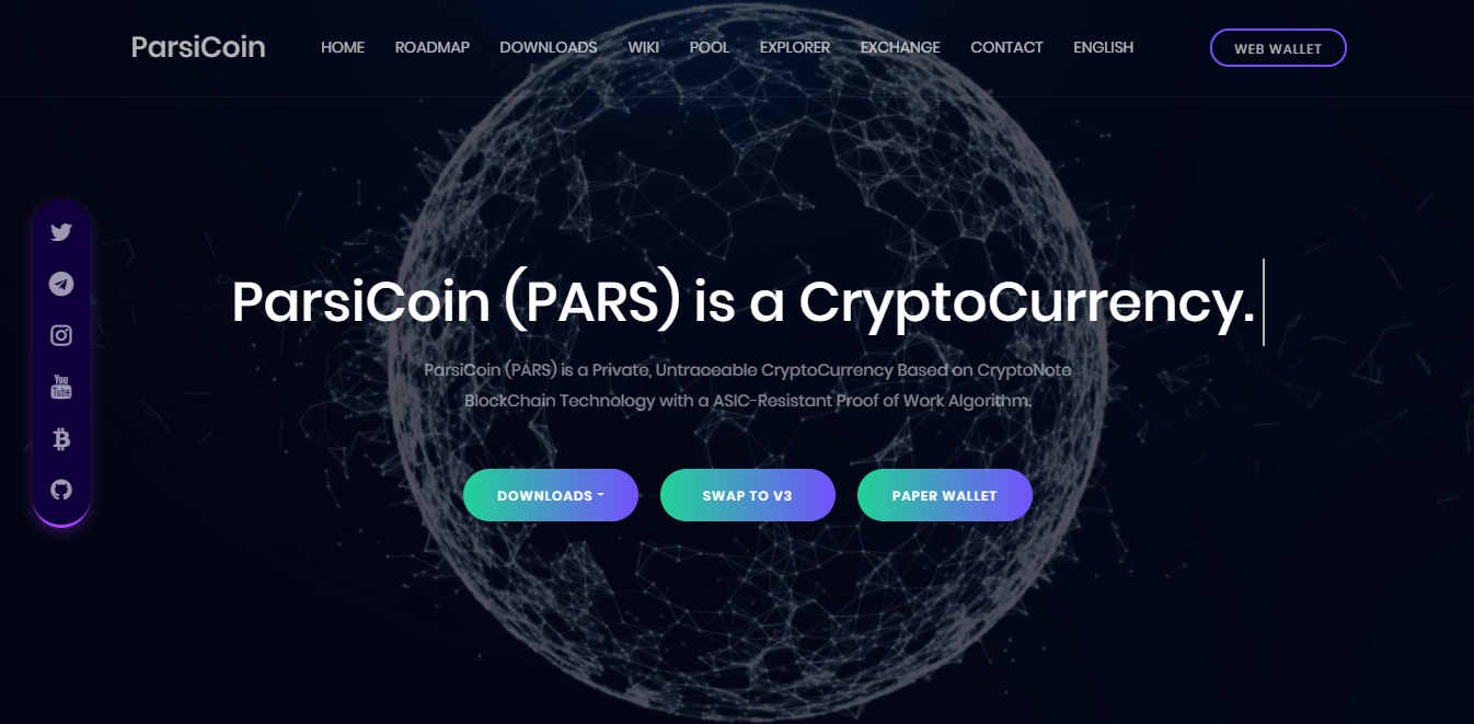 ParsiCoin (PARS) a Private, Untraceable CryptoCurrency. | by ParsiCoin  (PARS) | Medium