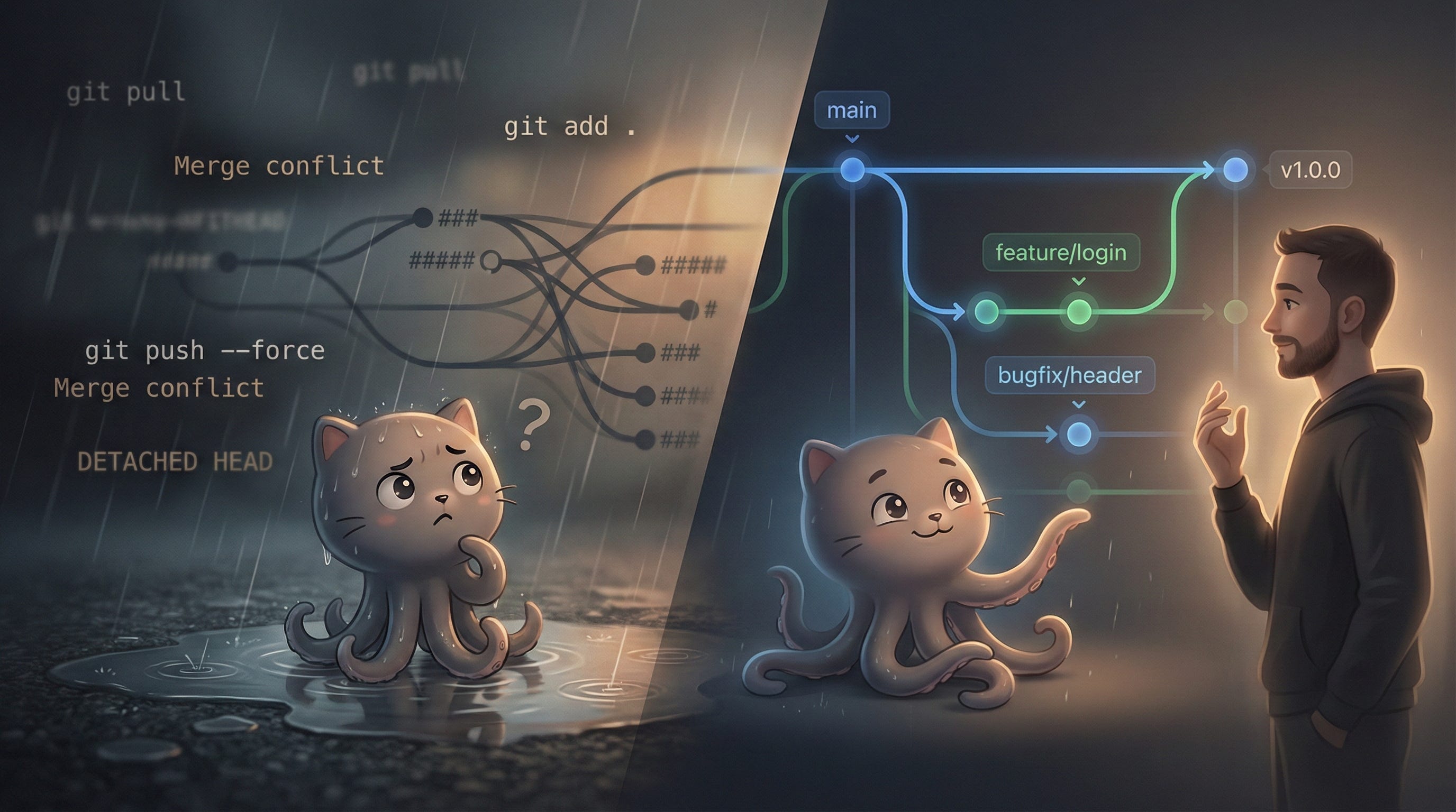Git — implementation and platform context