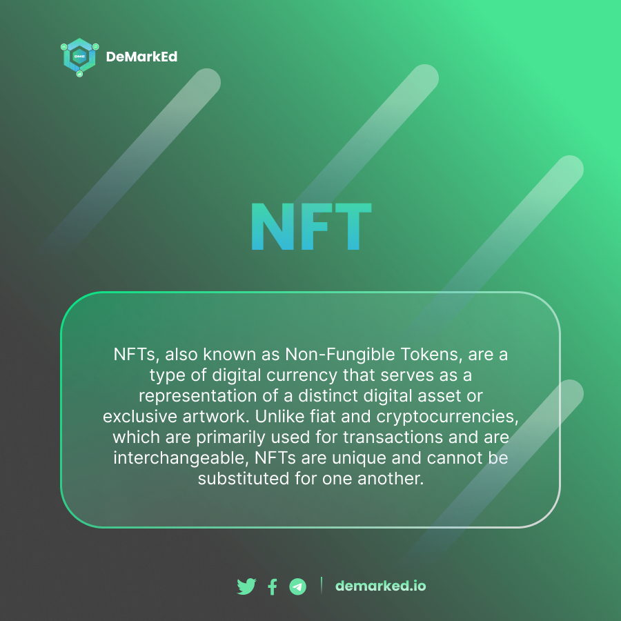 What is NFT?. NFTs, or Non-Fungible Tokens, have… | by DeMarkEd | Medium