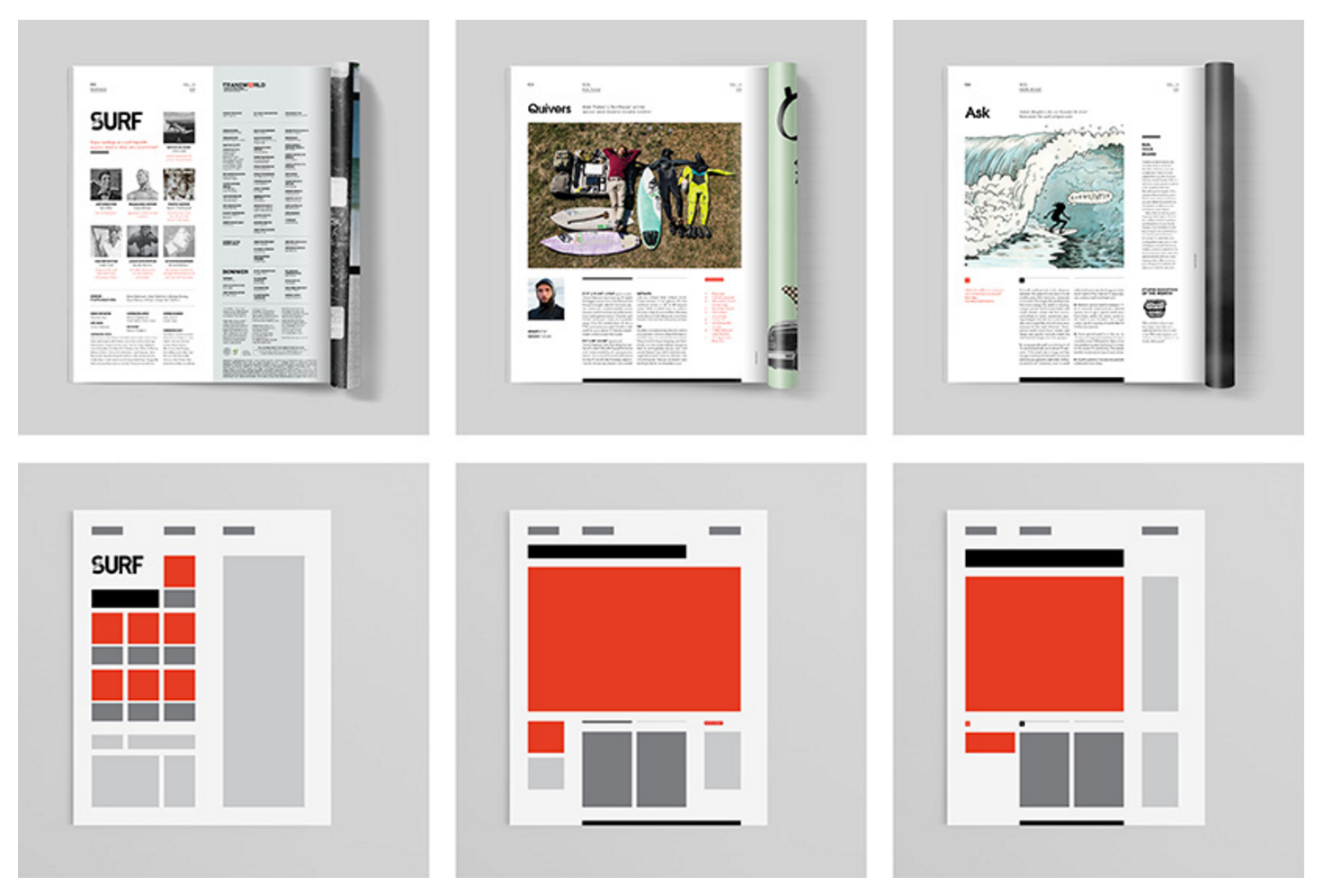 Grid Layouts Design Examples Stephen Kelman A5 Bifold Brochure Grid