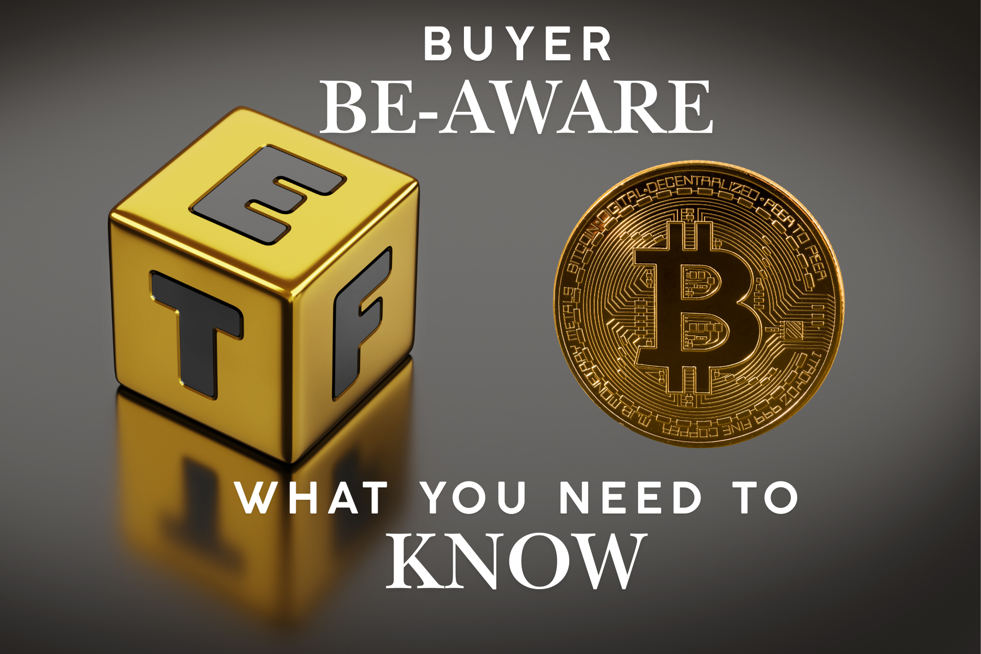 Bitcoin ETFs vs. Buying Bitcoin: Which Is Which Is Right for You? | by  Vickie Helm | Cryptosphere Update | Medium