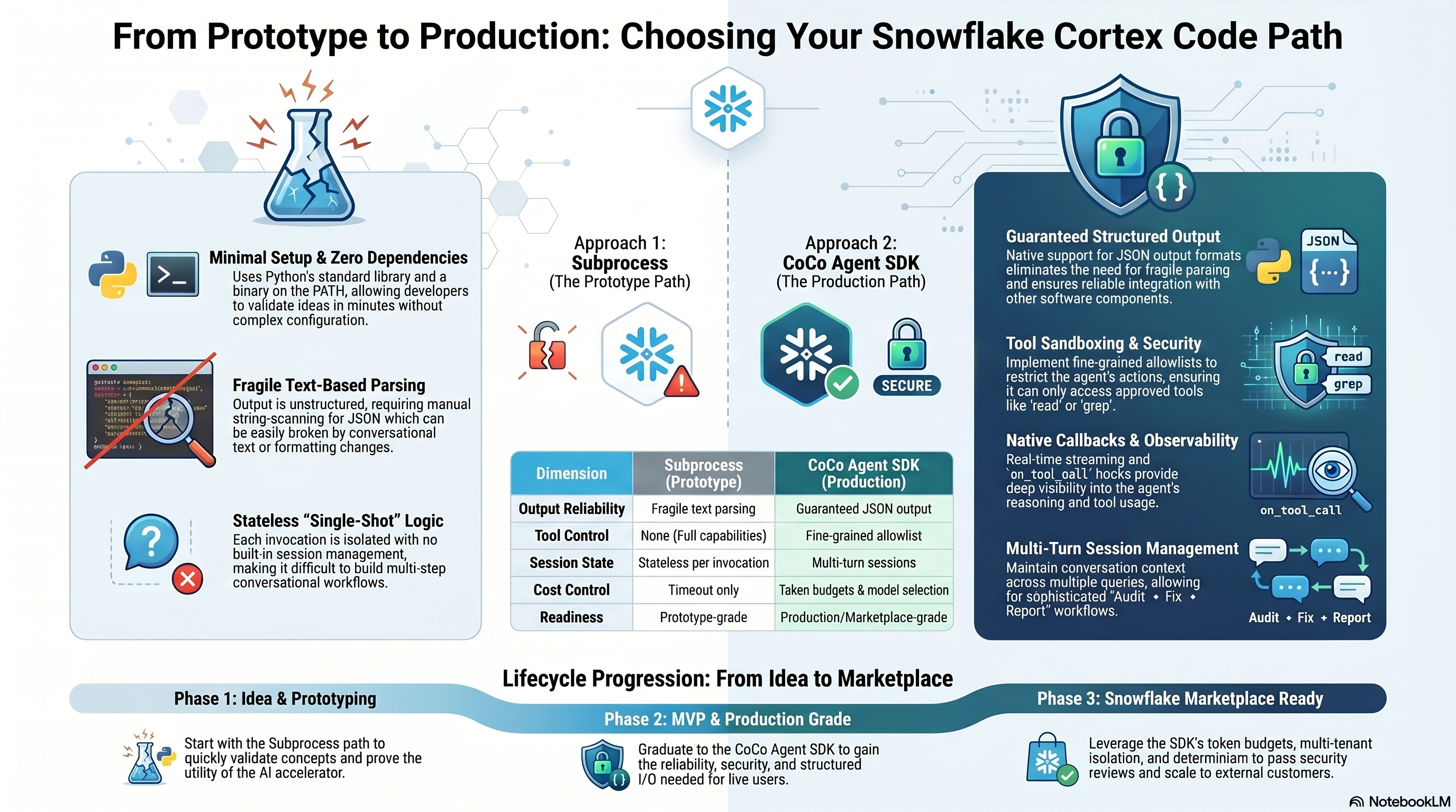 Snowflake CoCo as CLI vs CoCo SDK: Two Ways to Build AI-Powered