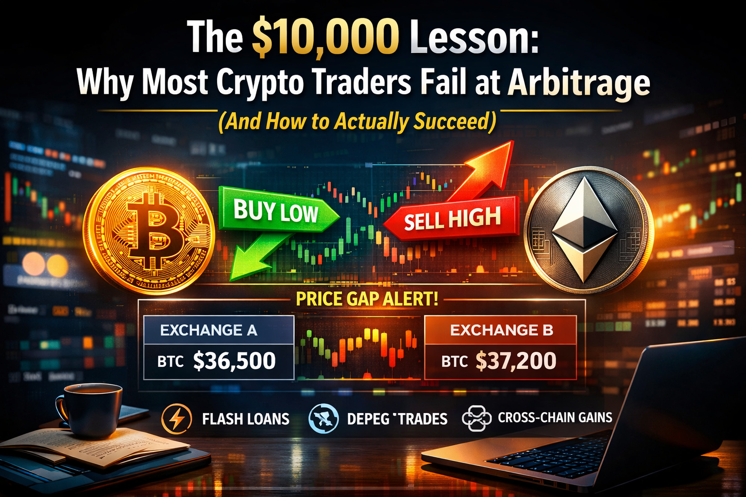 The $10,000 Lesson: Why Most Crypto Traders Fail at Arbitrage (And How to  Actually Succeed) | by BARRON VAN DEN BERG | Dec, 2025 | Medium