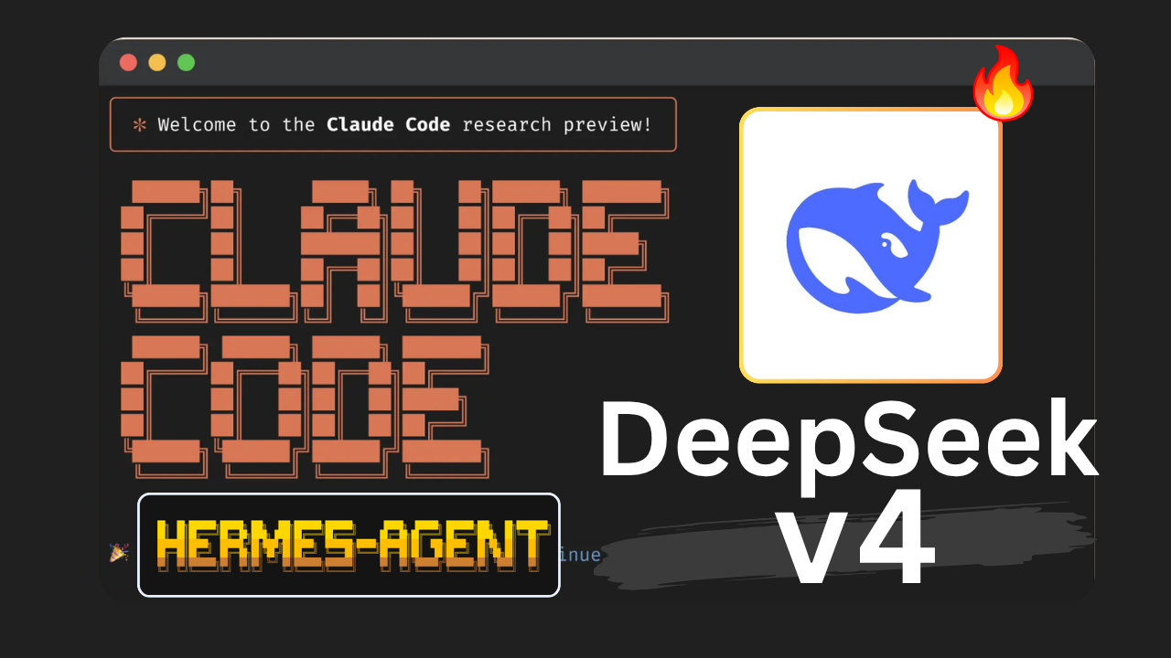 I Tried (New) DeepSeek v4 on Claude Code & Hermes Agent (This Is Wild)