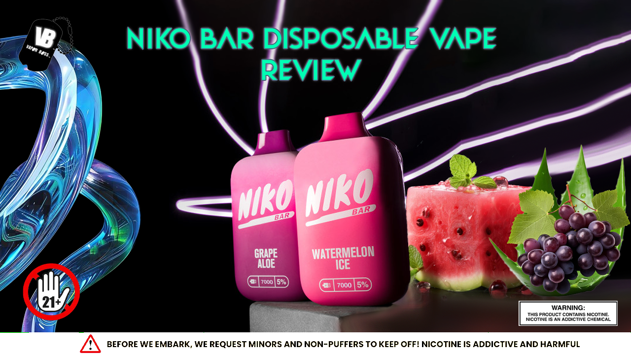 A Definitive Guide to Niko Bar Vaping Device | by Vapor Boss | Medium