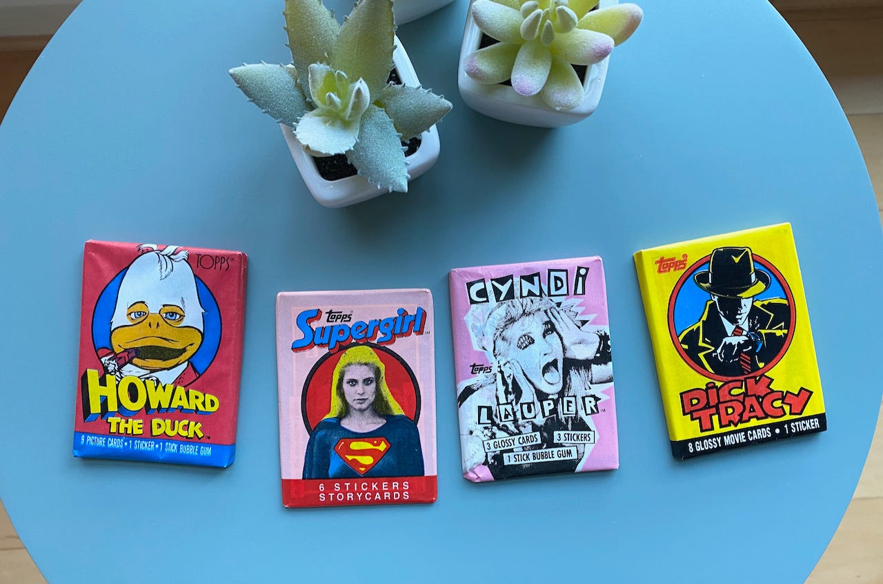Why Vintage “Wax Packs”Are Perfect Little Time Capsules | by Arby