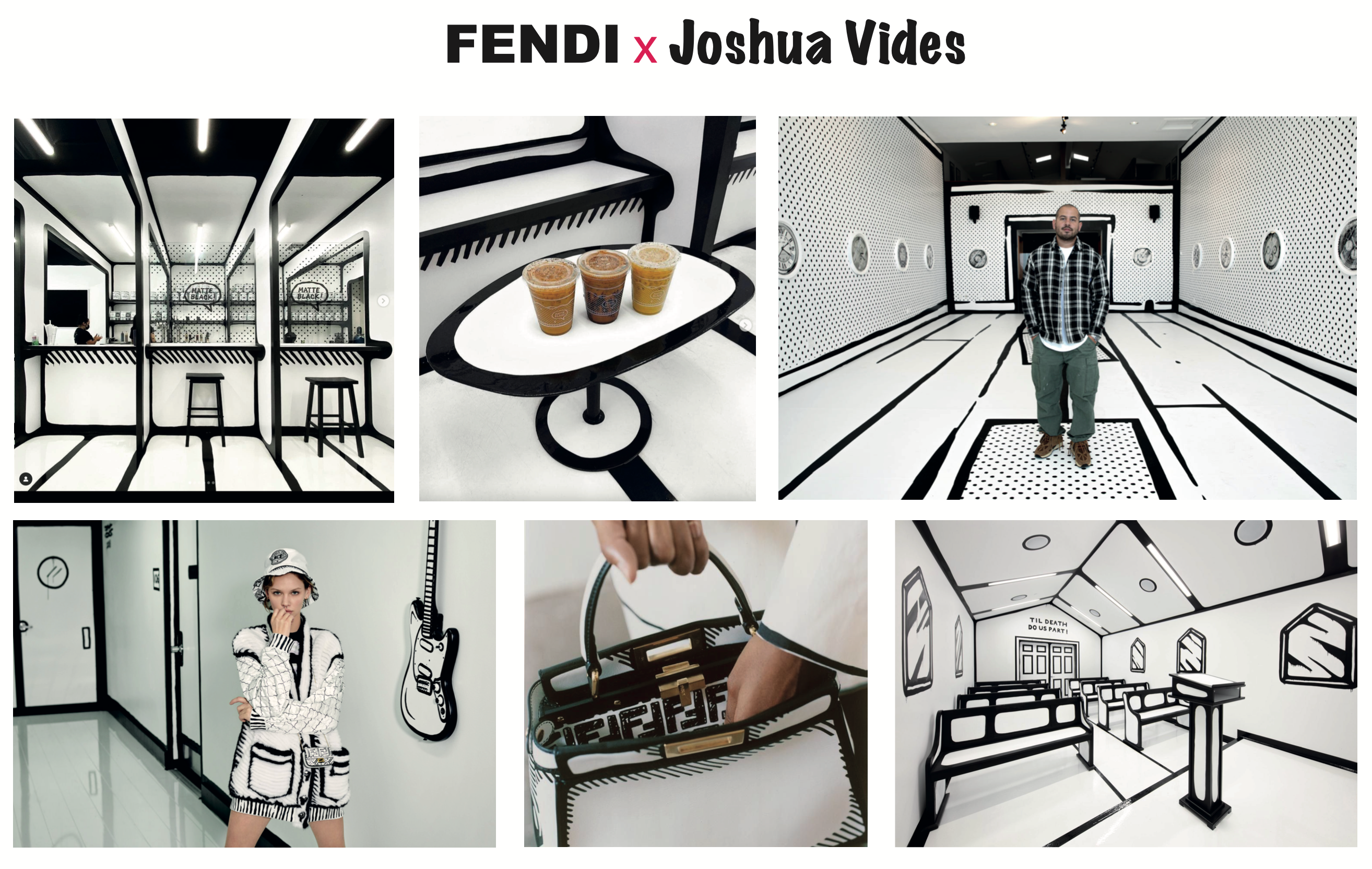 FENDI x Joshua Vides's Collaboration Advertisement | by Yeseul