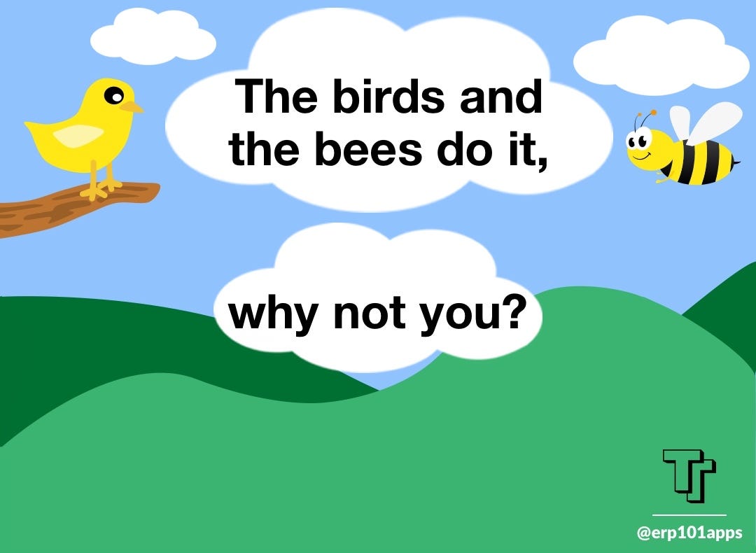 What is the Story of the Birds And Bees
