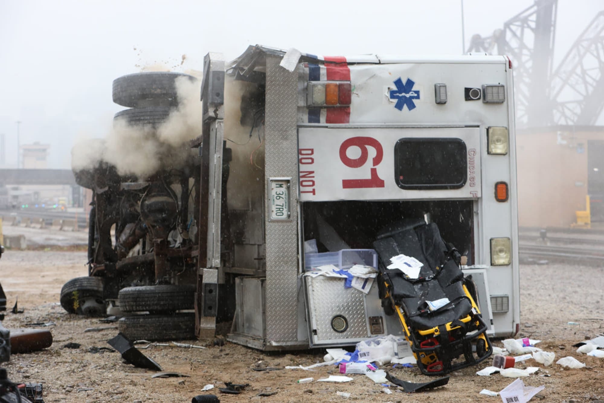 Fire Engine Crashed Chicago Fire Engine Crash