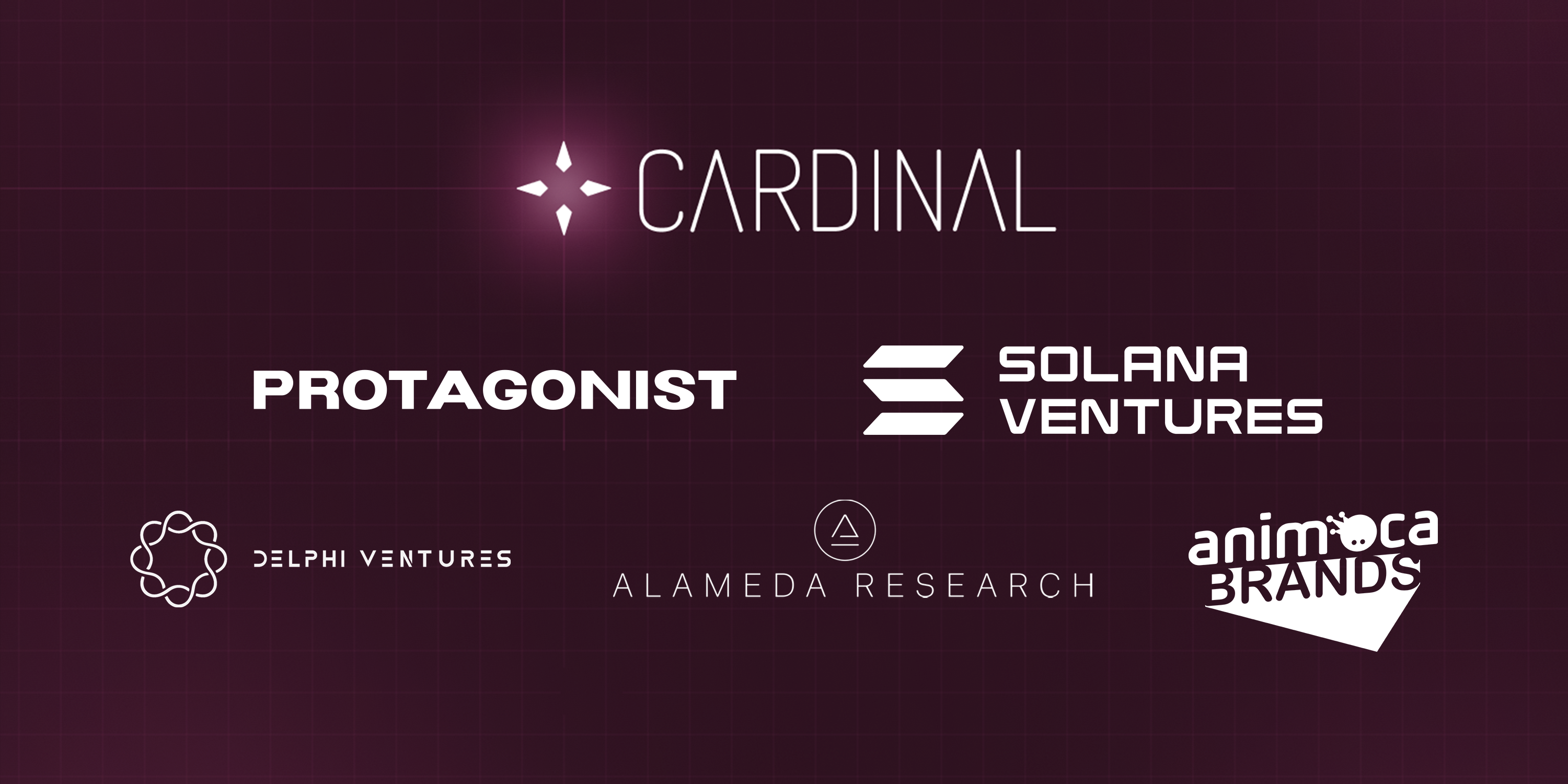 Protagonist and Solana Ventures Lead $4.4M Seed Round in Cardinal to  Pioneer NFT Utility on Solana | by Cardinal | Medium