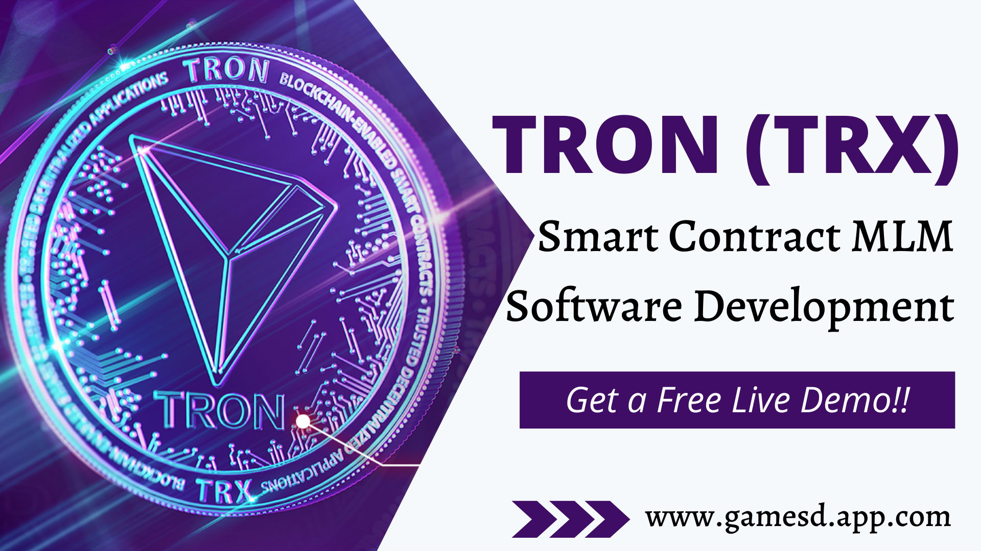 Launch Smart Contract based MLM Software on TRON network | by GamesDAPP |  GamesDApp | Medium