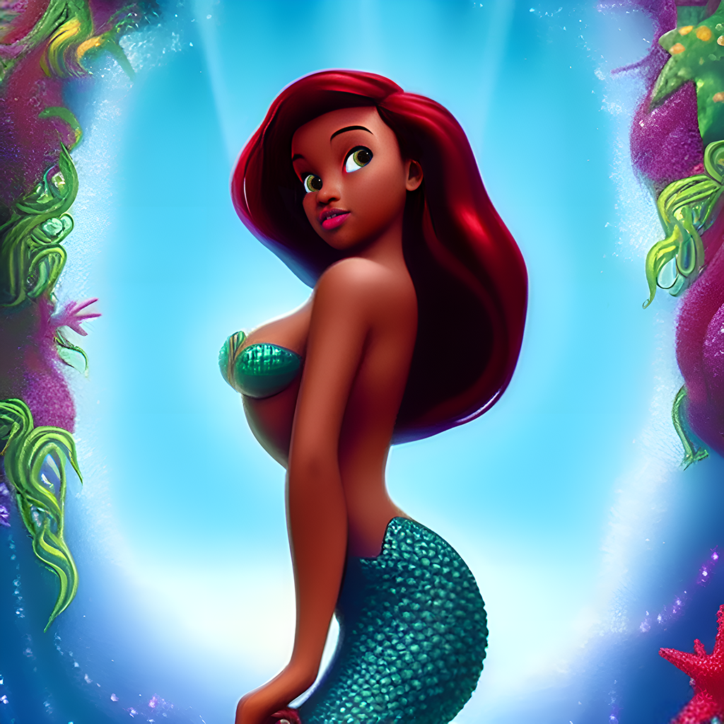 Disney princesses reimagined by A.I. with more diversity and representation  | by Jim the AI Whisperer | Bootcamp | Medium, image size:1024x1024