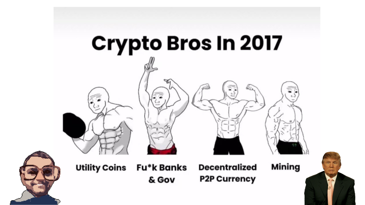 2017 Crypto vs. 2025 Crypto: We Became What We Swore to Destroy | by  Cryptonator`s | Medium
