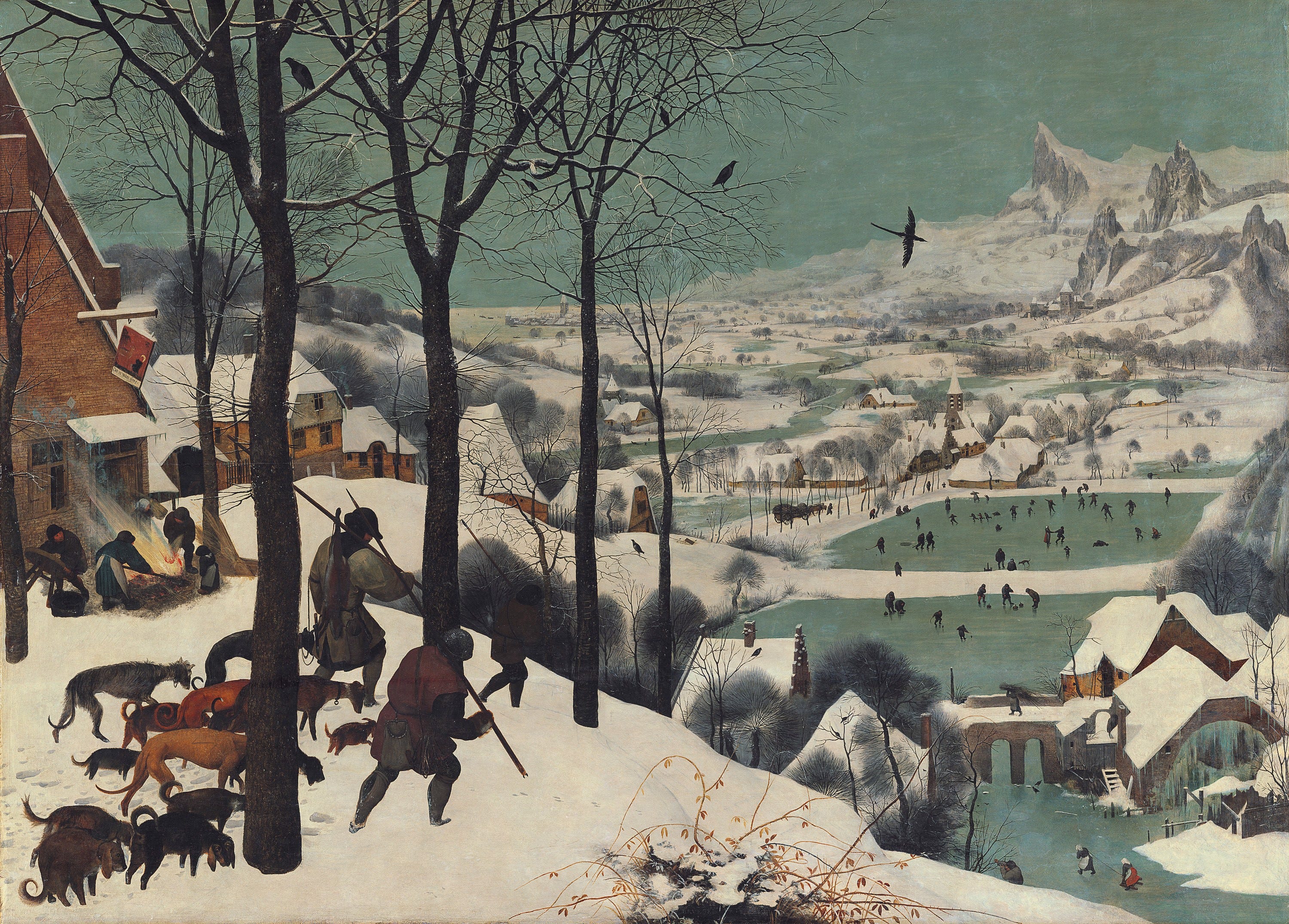 The Meaning of “The Hunters in the Snow” by Pieter Bruegel the
