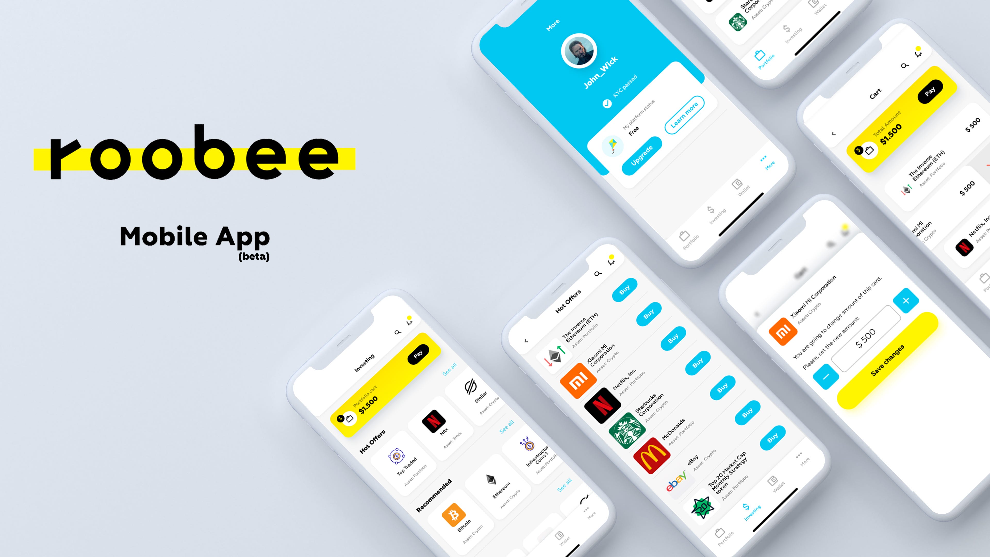 Roobee mobile App. (beta). We are excited to announce that the… | by Roobee  | Roobee_invest | Medium
