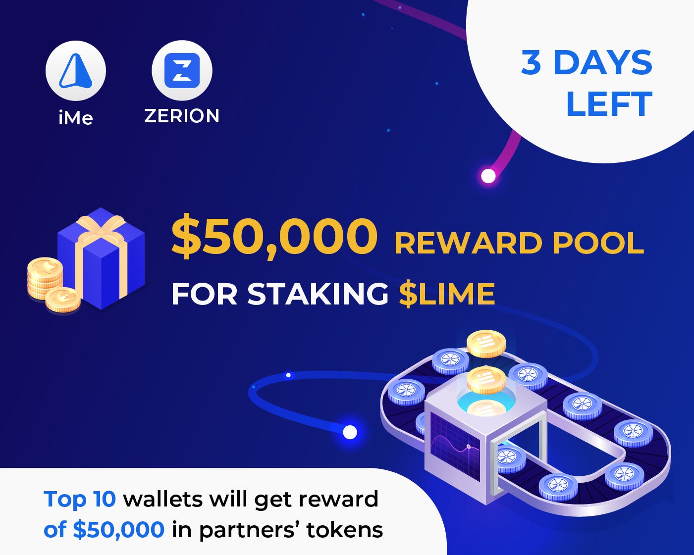 Earning options with $LIME Staking by iMe | by Imesmartplatform | Medium