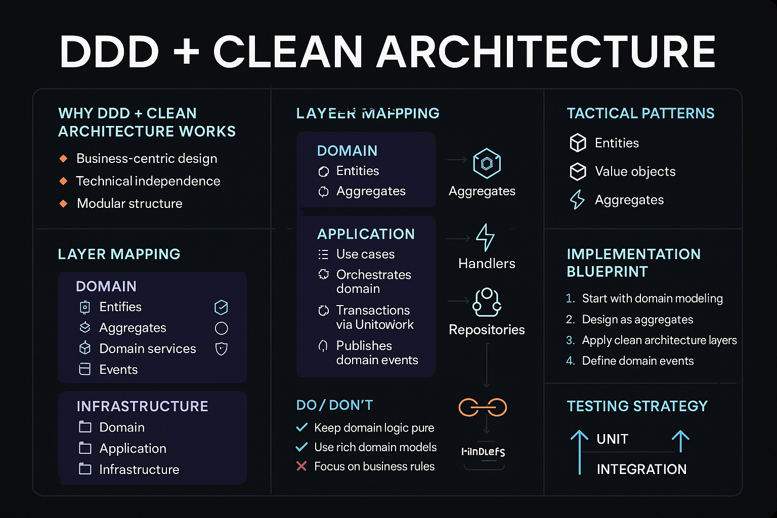 How To Use Domain-Driven Design In Clean Architecture | by Michael