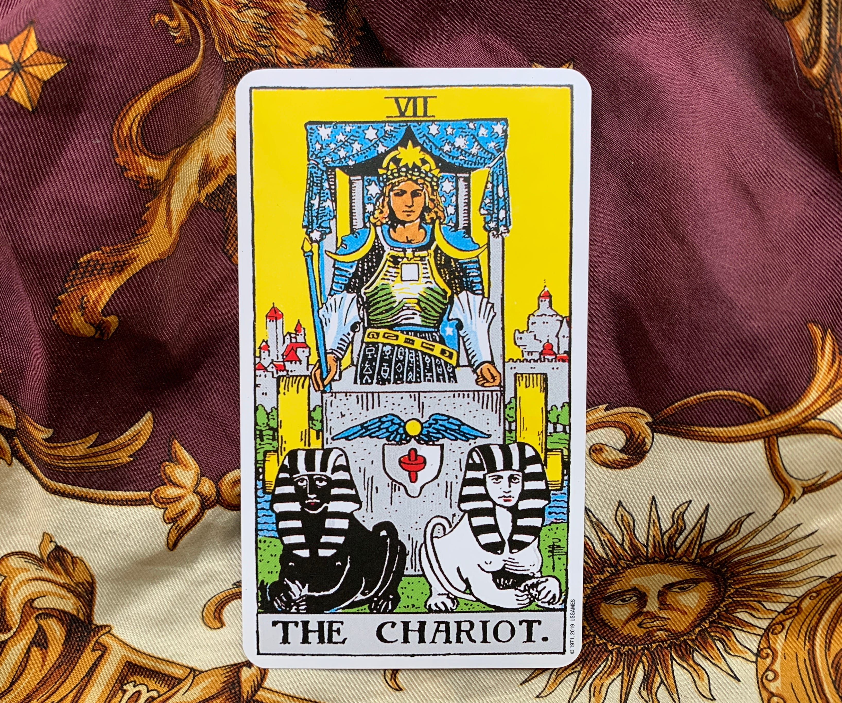 The Chariot Card