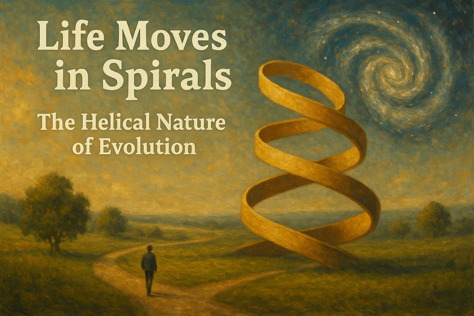 Life Moves in Spirals:. The Helical Nature of Evolution | by Andy