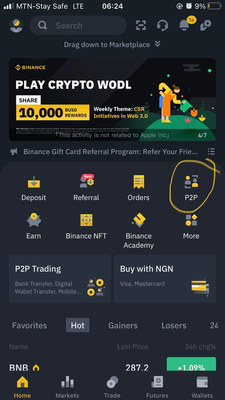 Binance P2P. They are various methods a binance user… | by Khaleelbuhari |  Medium