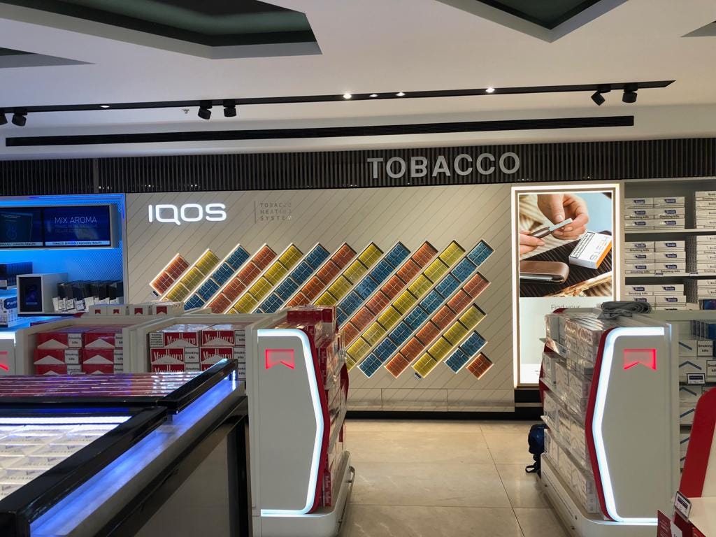 Tobacco Prices Terminal 2 What's The Deal With Duty-Free