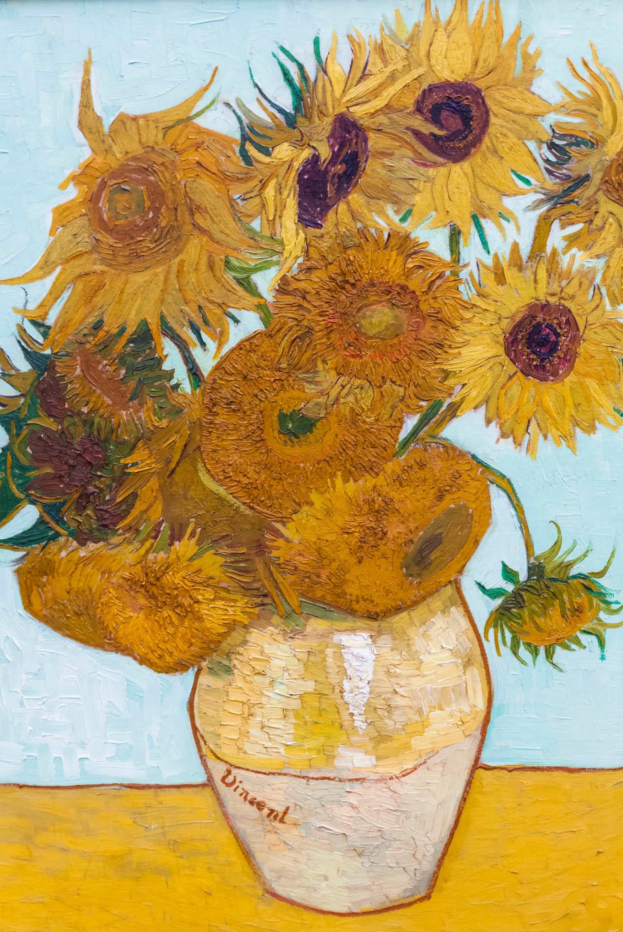 『Sunflowers』支援　絵画 The Seven Sunflowers. Ahead of Botticelli to Van Gogh… | by