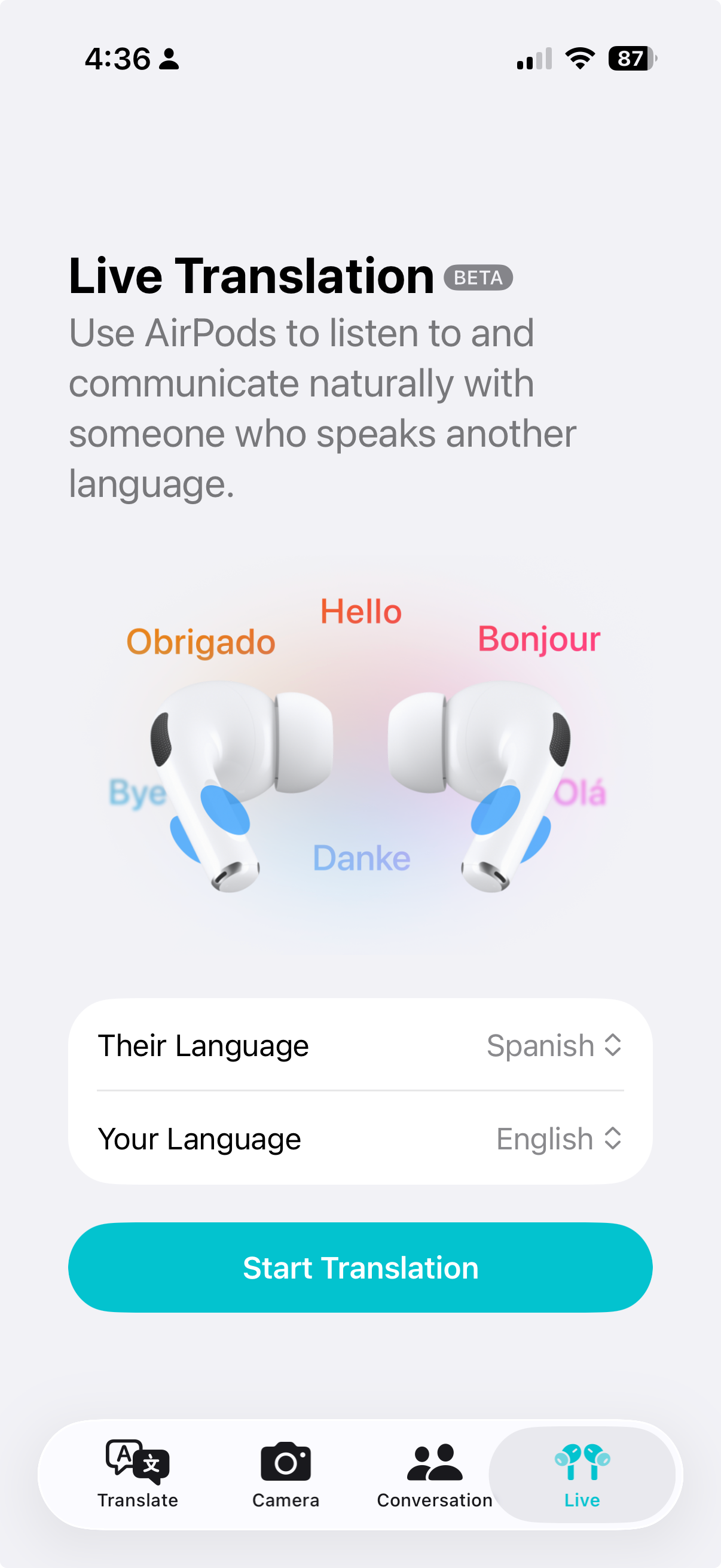 real time language translation technology