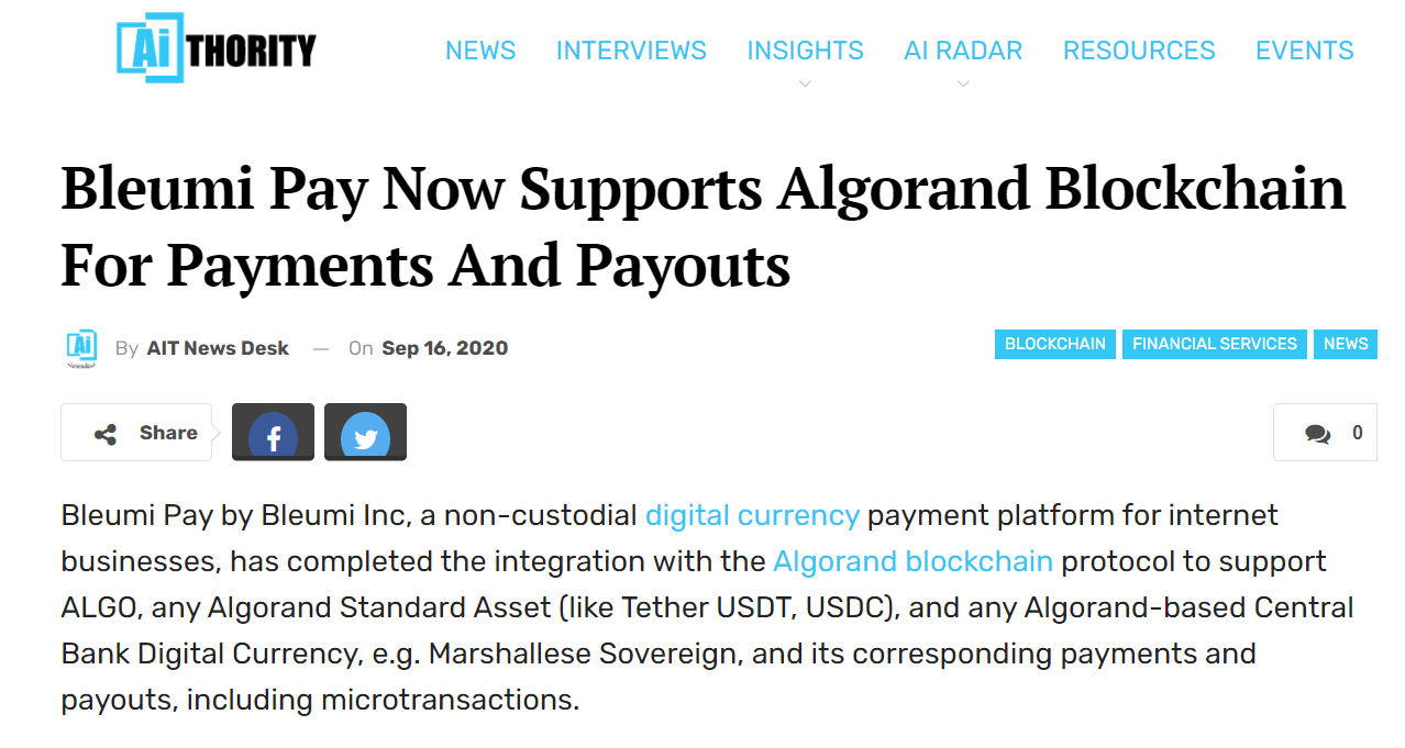 Algorand Buzz Review #8. It is time again to give a review of… | by Blaise  Bayuo | Medium