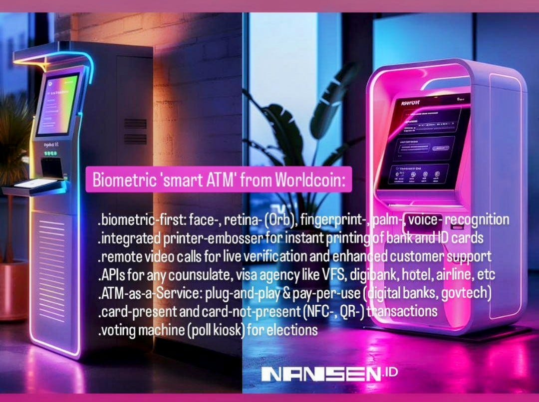 Worldcoin could become a Biometrics-as-a-Service with its ATM and Voting  Machine | by Слава Солодкий | Medium