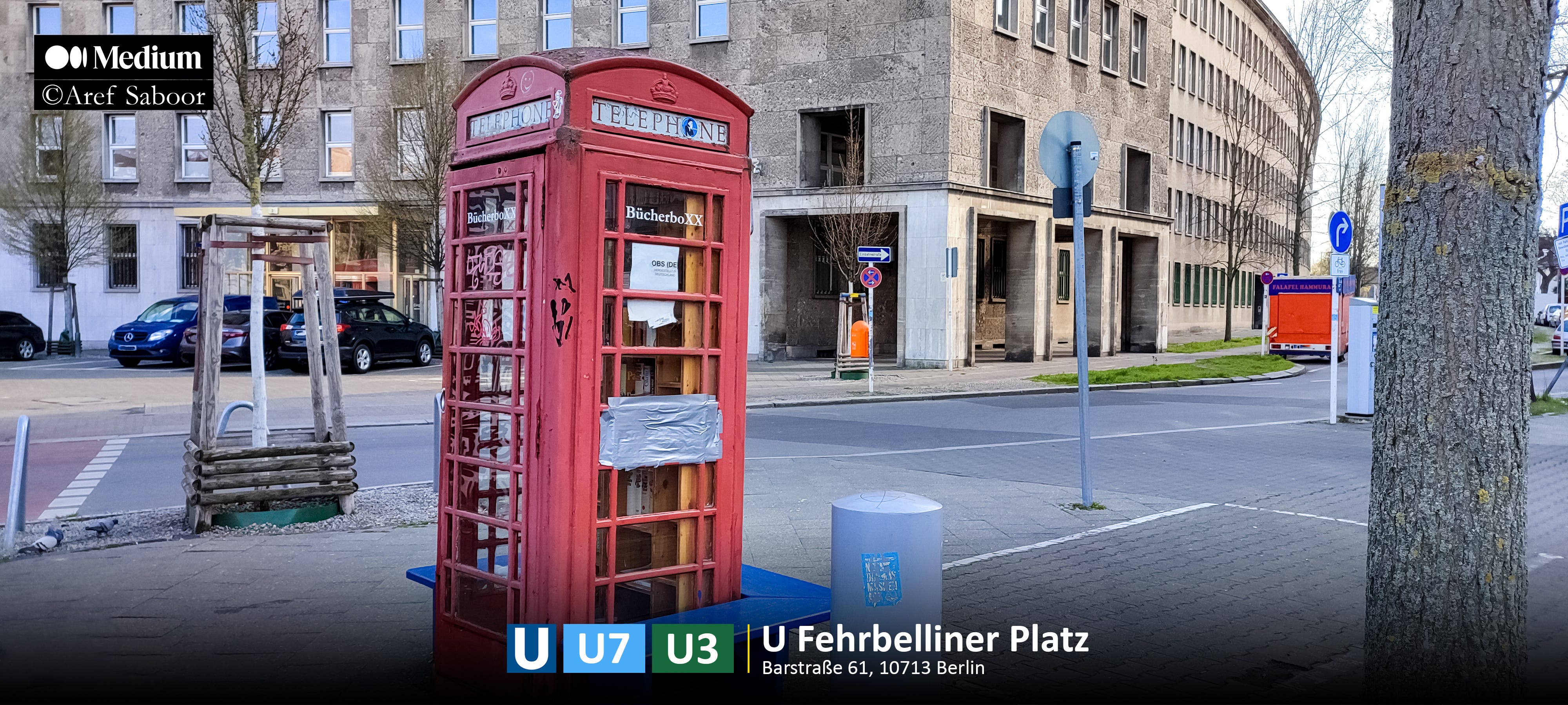 Books in The Old Telephone Booths| Berlin's Top 6 Free Bookshelves